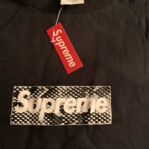 Supreme Python Box Logo Shirt Large